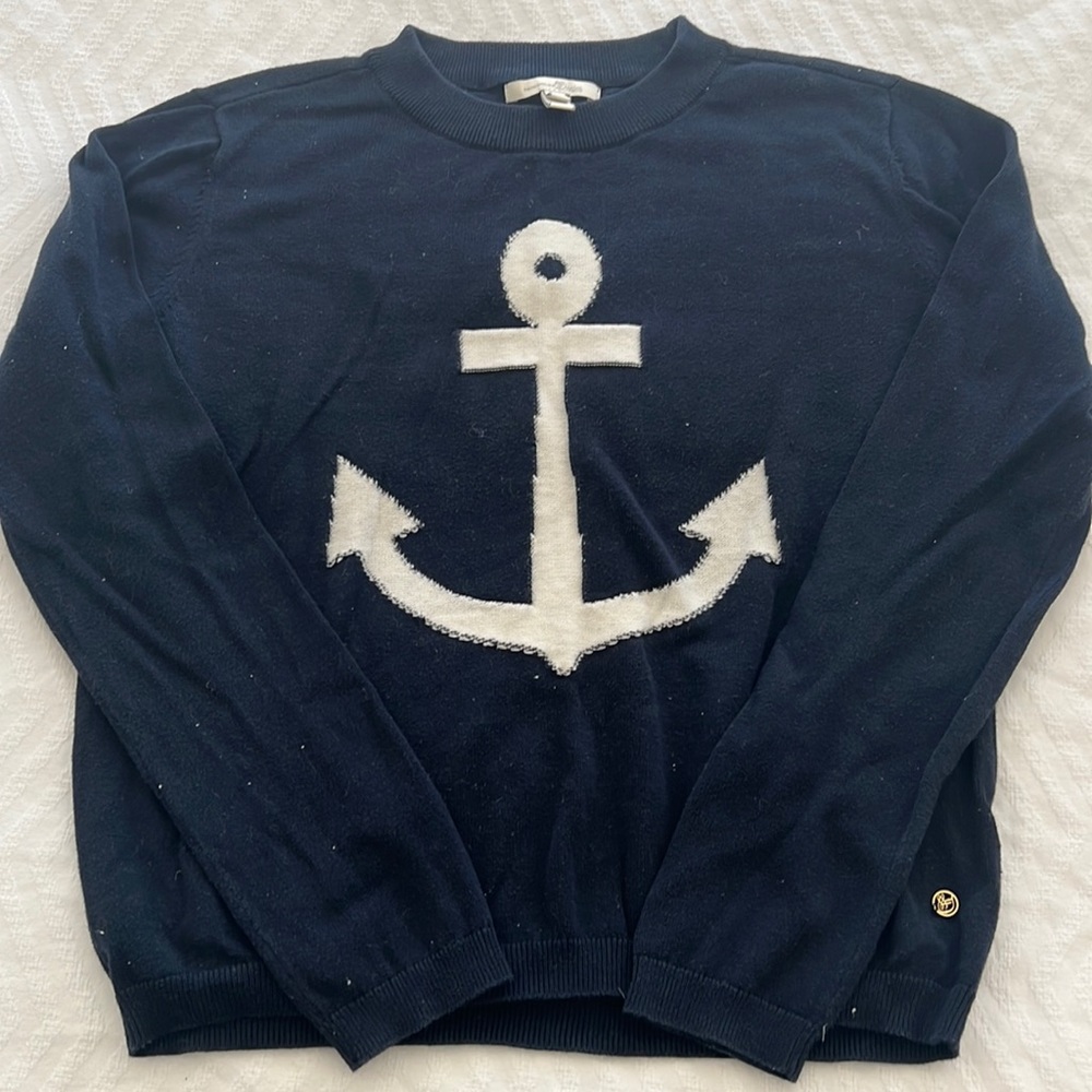Long sleeve anchor top